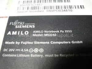 AMILO Notebook Pa 3553