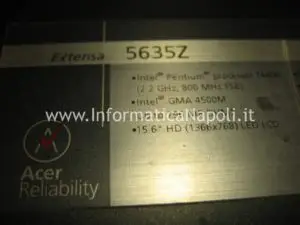 sostituzione lcd Acer 5635Z