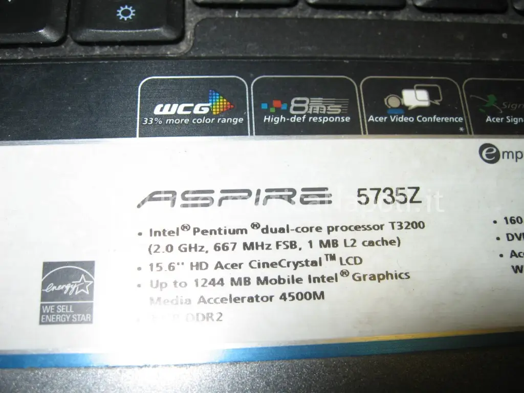riparazione Acer Aspire 5735Z napoli
