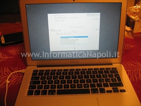 formattare apple macbook napoli