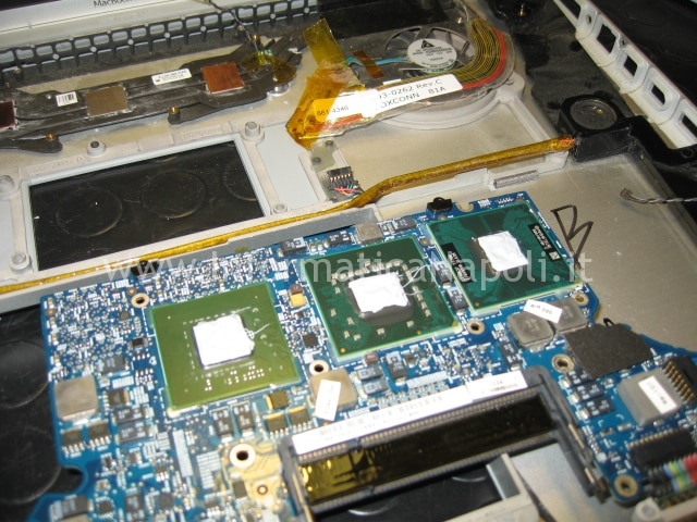 pasta termoconduttiva macbook pro 17 A1229 A1151 A1212 A1261