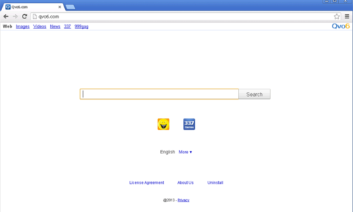Come rimuovere Qvo6 – Qv06 dalla pagina iniziale di Google Chrome, Mozilla o Internet Explorer