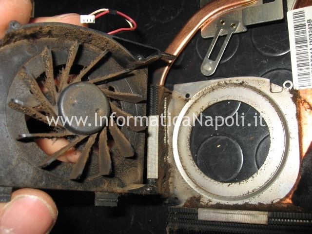 pulizia ventola dissipatore HP Pavilion DV5 pulizia ventola dissipatore HP Pavilion DV5