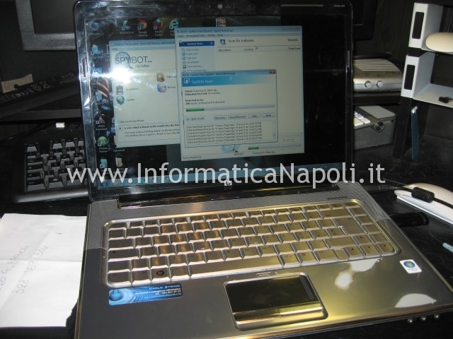HP Pavilion DV5 riparato HP Pavilion DV5 riparato