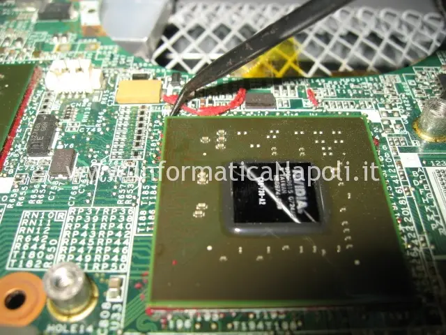 riparazione nVidia HP DV6000 napoli