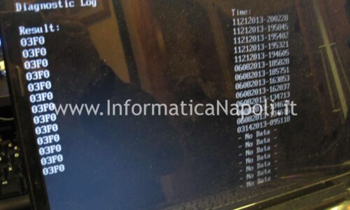 HP DV5 non vede Hard Disk Errore 03F0
