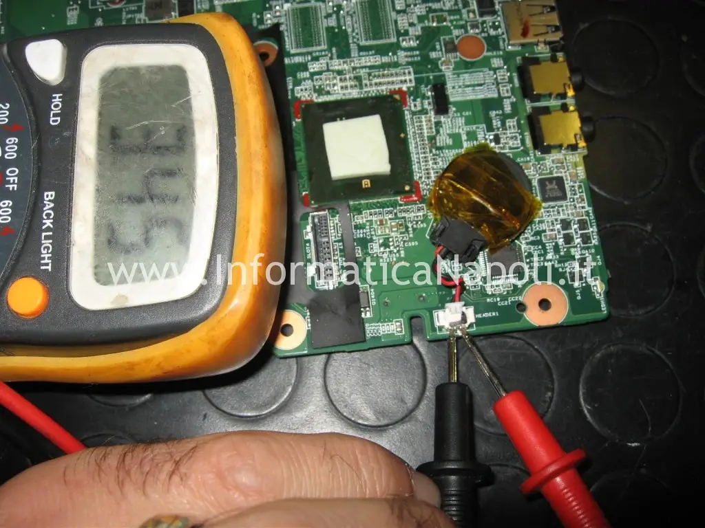sostiture batteria BIOS CMOS tampone BIOS HP 630