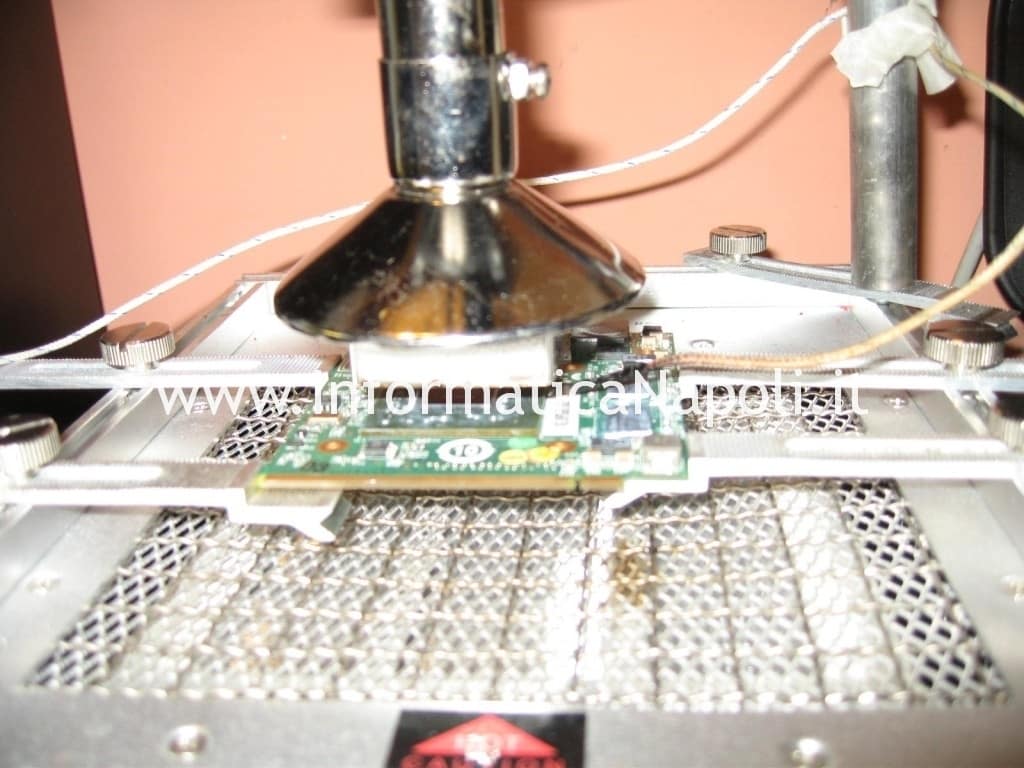 riparazione video nVidia GeForce 9600M GT mxm acer 5920g