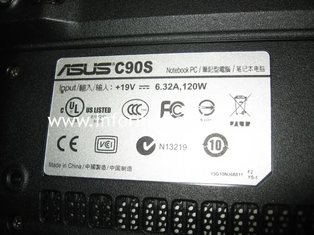 Riparare Asus C90s che non si accende