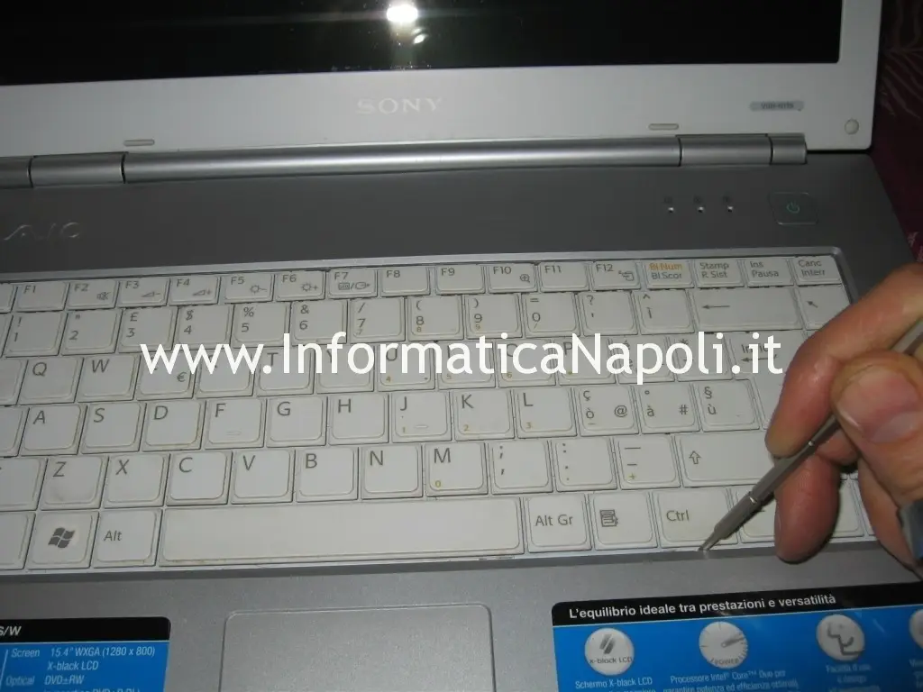 tastiera Sony Vaio VGN-N11S PCG-7T1M