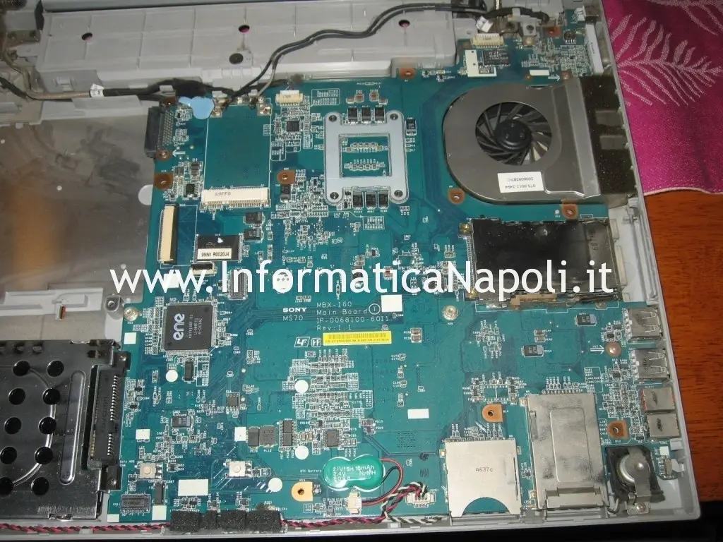 motherboard Sony Vaio VGN-N11S PCG-7T1M