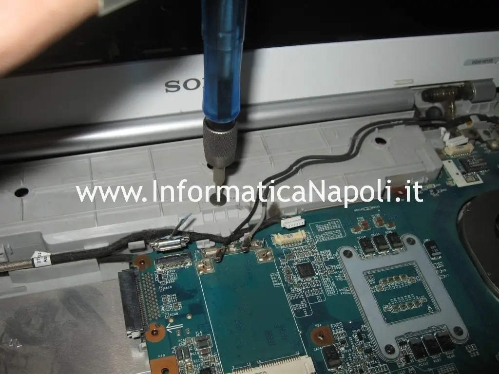 problemi surriscaldamento Sony Vaio VGN-N11S PCG-7T1M