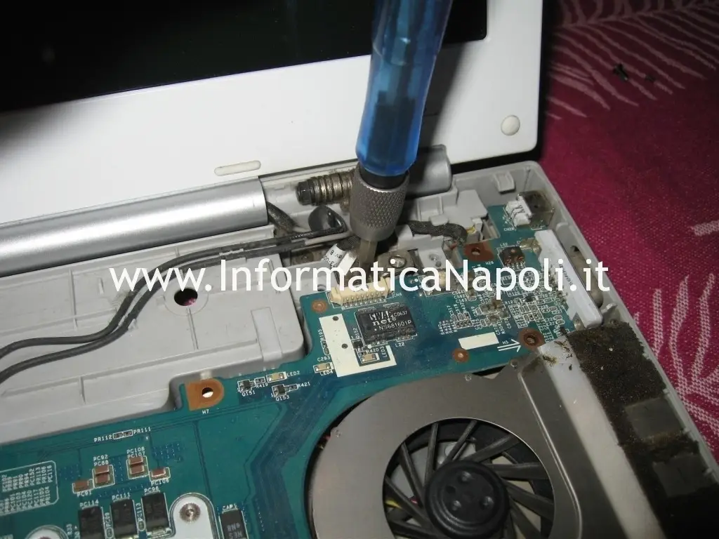 Sony Vaio VGN-N11S PCG-7T1M problema ventola