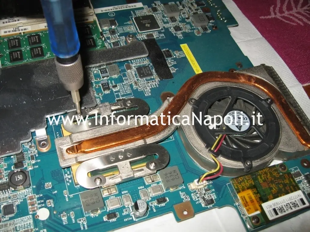 Sony Vaio VGN-N11S PCG-7T1M dissipatore