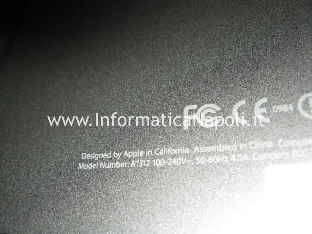 base scocca modello Apple iMac 27 A1312 2009 2010 2011