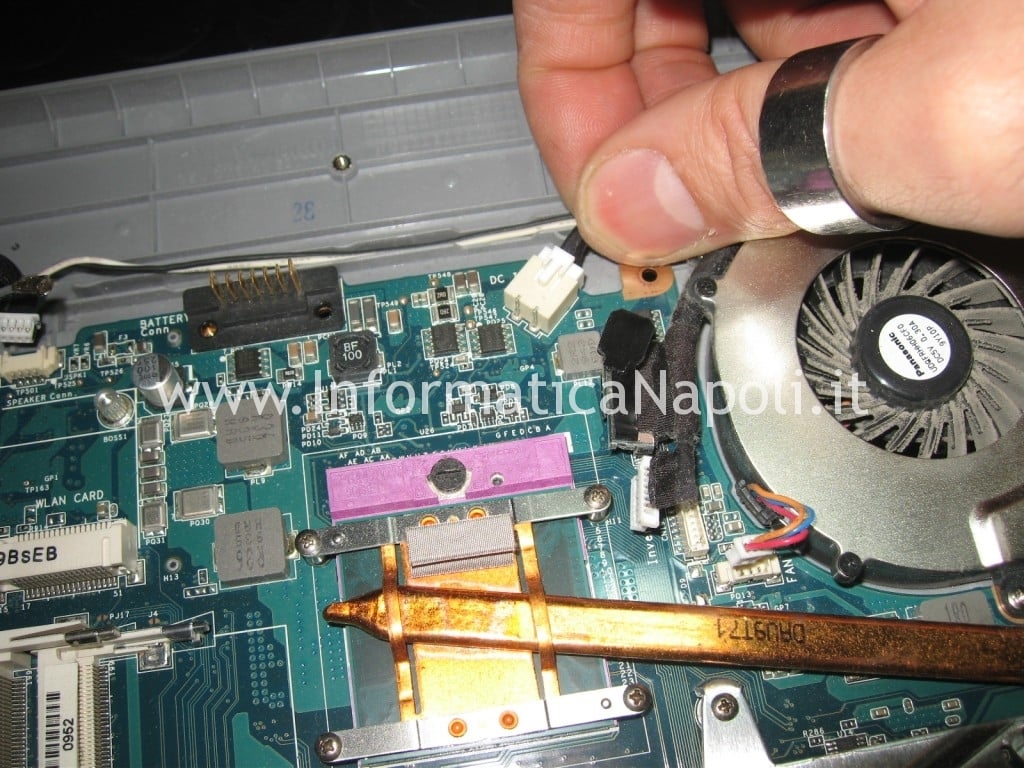 test scheda madre corto Sony Vaio VGN-NW11S PCG-7171M