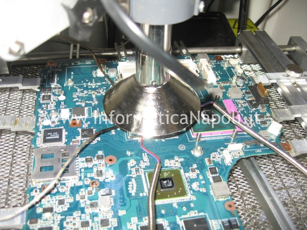 reballing chipset cpu video Sony Vaio VGN-NW31EF PCG-7192M