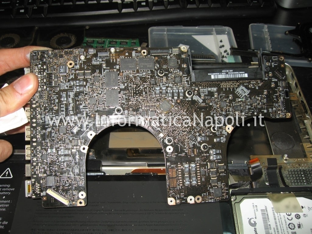 logic board scheda madre A1297 macbook pro nvidia