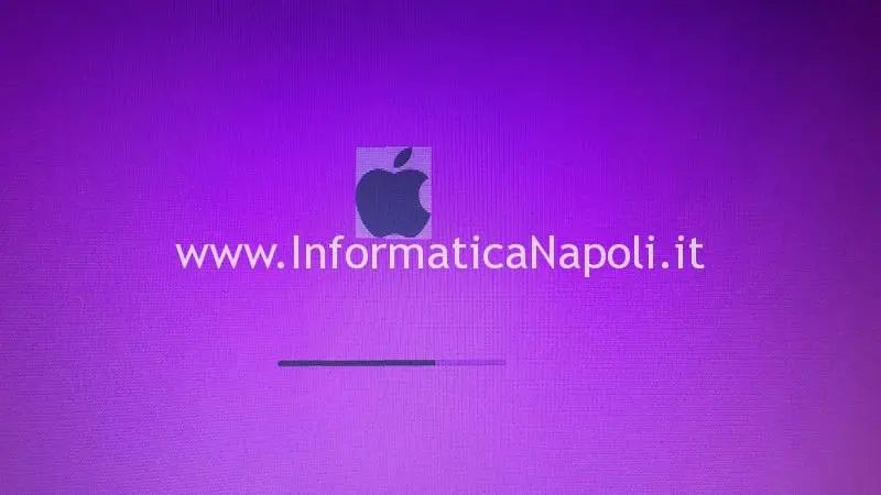 problemi schermata viola macbook pro