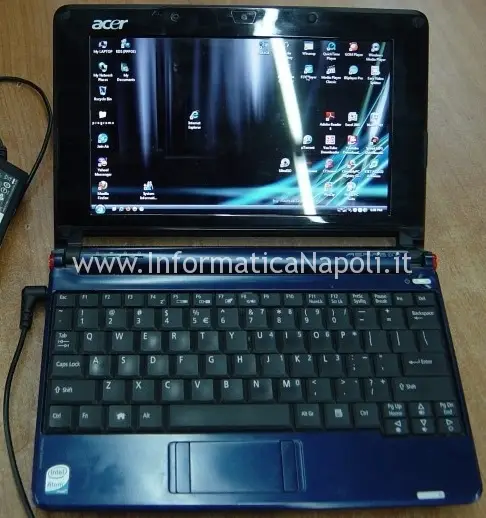 problema accensione Acer Aspire One Zg5 AOA 110 150