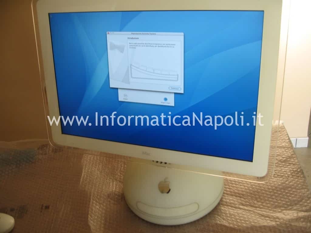 Apple vintage iMac G4 20” a1065 riparato