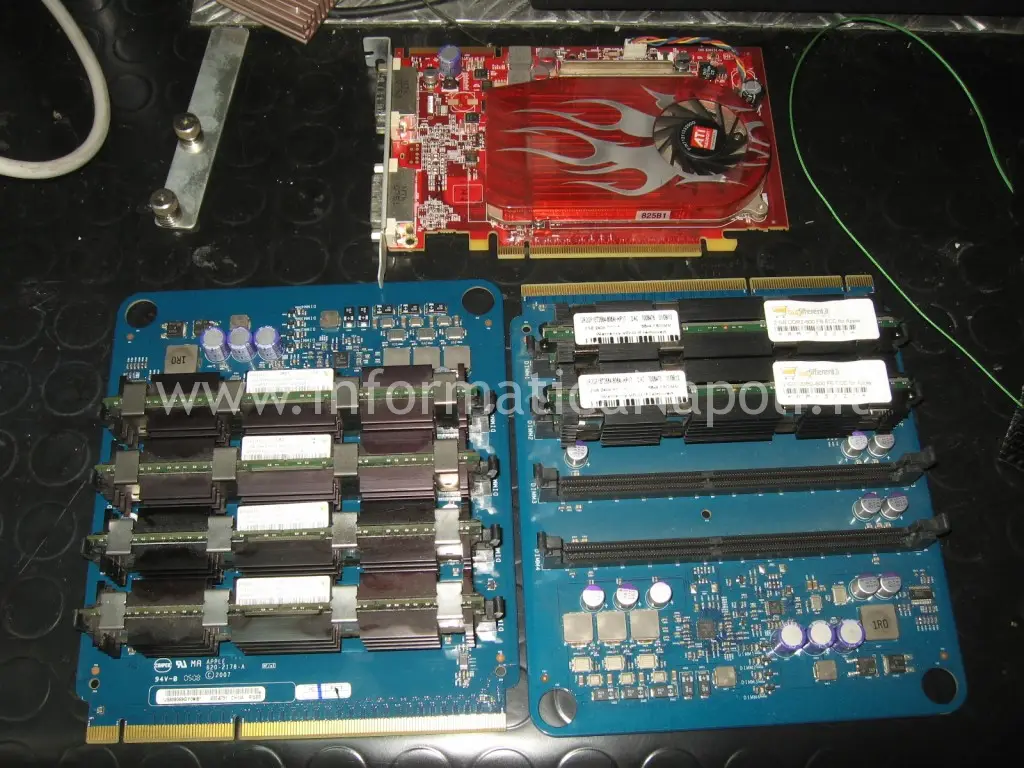 moduli RAM DDR Apple Mac Pro MacPro A1186 EMC 2180 ATI