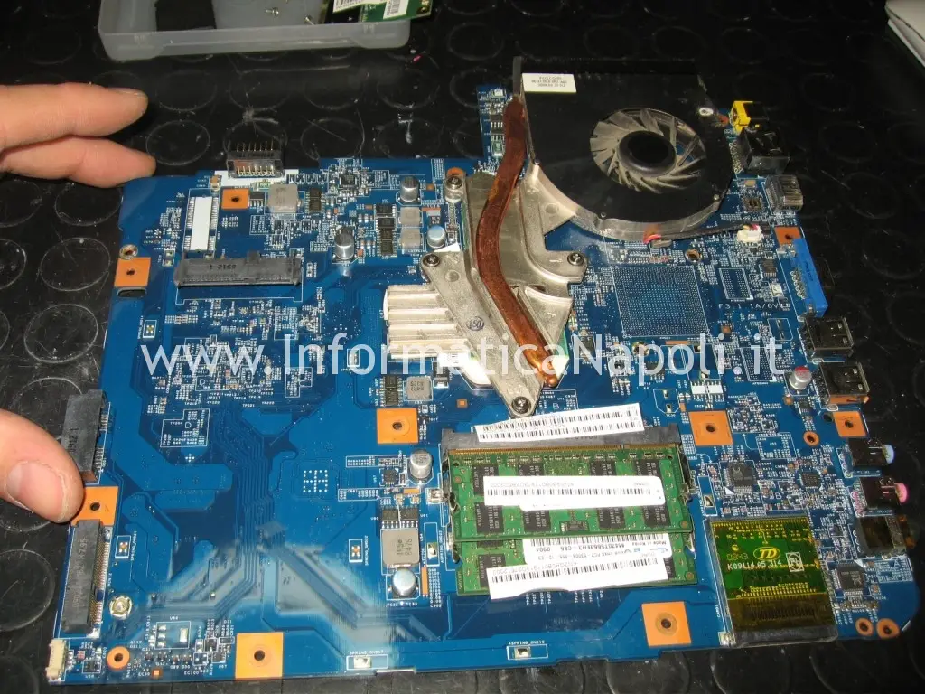 rework reballing reflow GPU mainboard Acer Aspire 5536 5236 MS2265