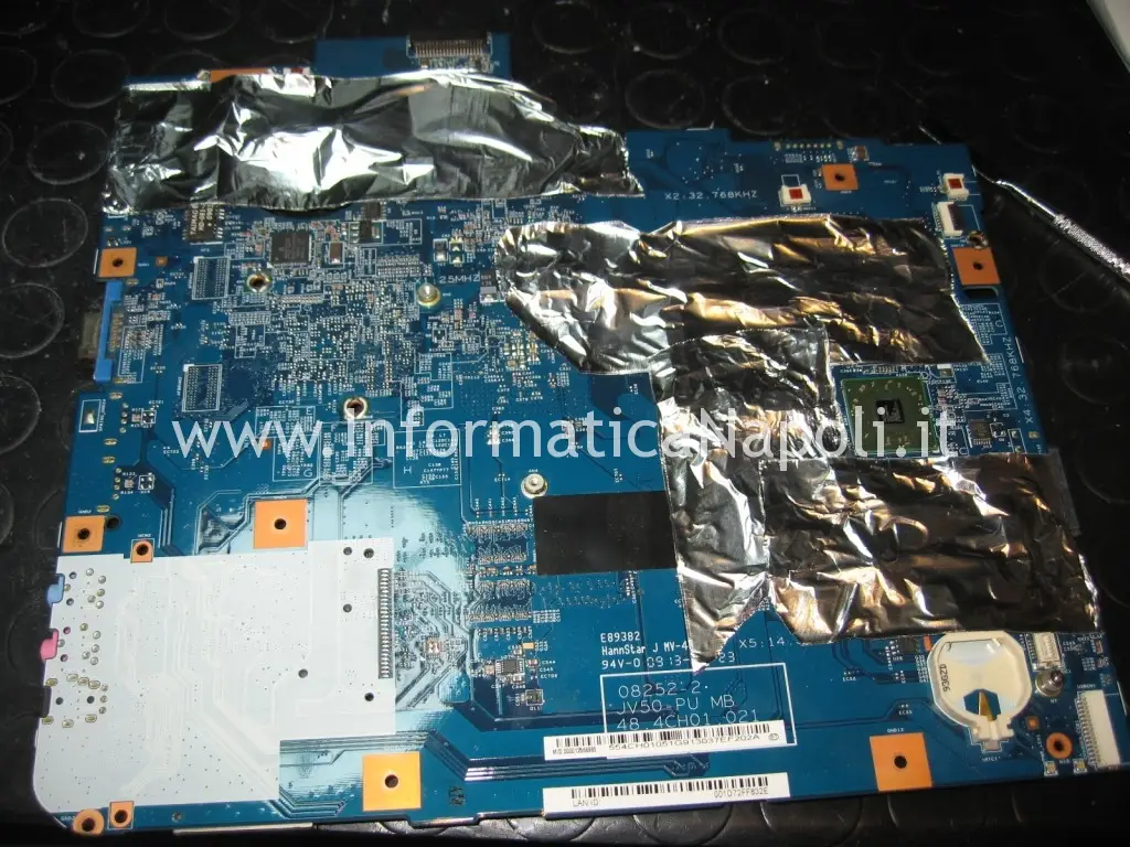 preparazione scheda madre main board Acer Aspire 5536 5236 MS2265