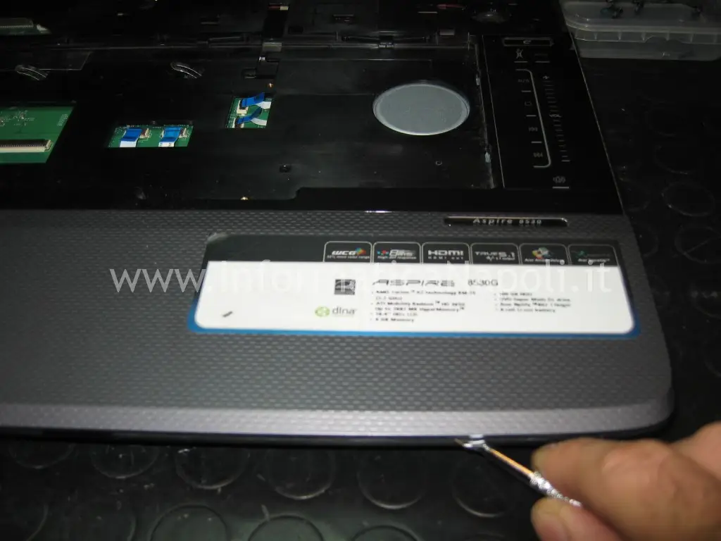 problemi chip video Acer aspire 8530 8530g MS2249