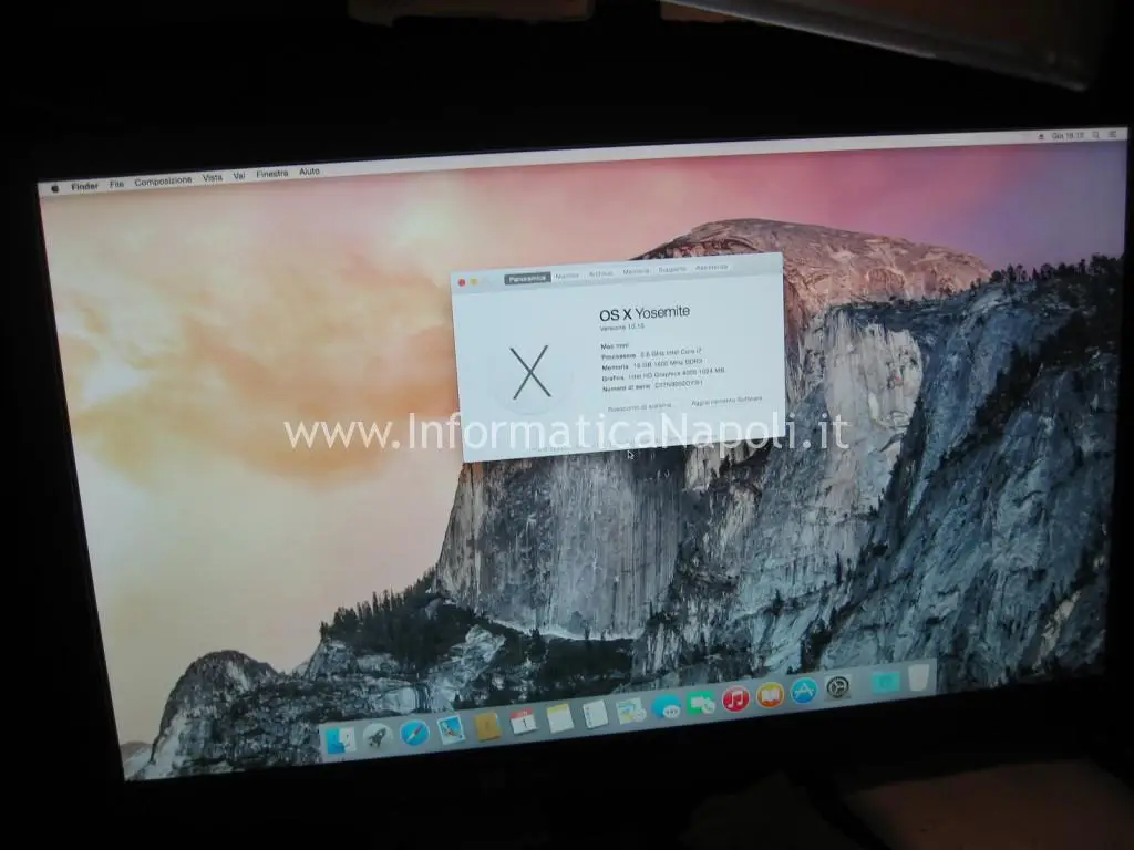 apple mac mini A1347 perfettamente funzionante riparato