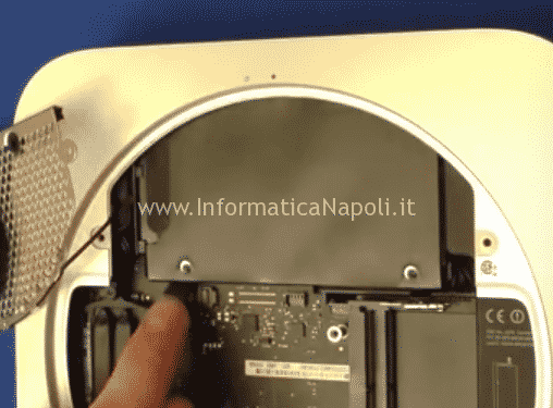 sostituire hard disk Airport Apple Mac mini A1347
