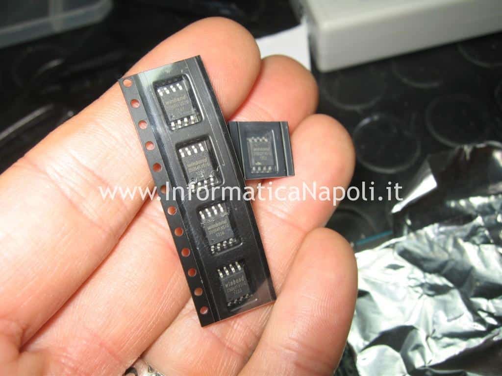 programmazione recovery bios Asus A55V chip SPI Winbond EEPROM