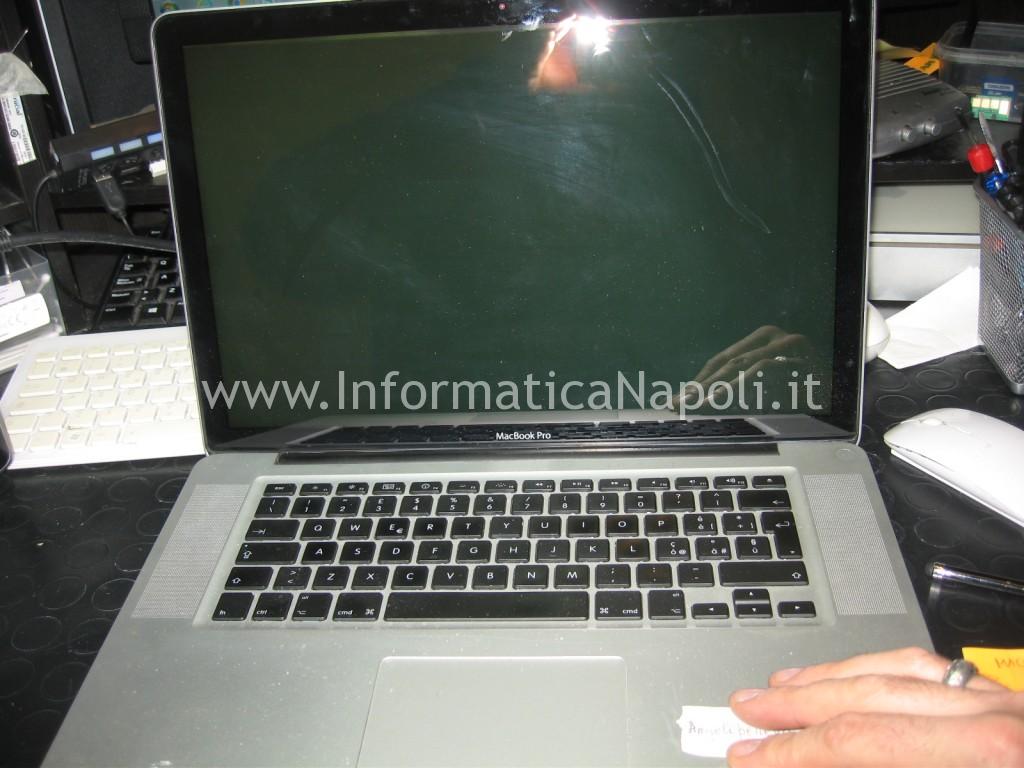 problemi avvio Apple MacBook A1286 15