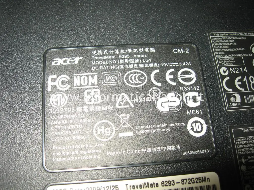 Come riparo Acer TravelMate 6293 LG1 che non si avvia