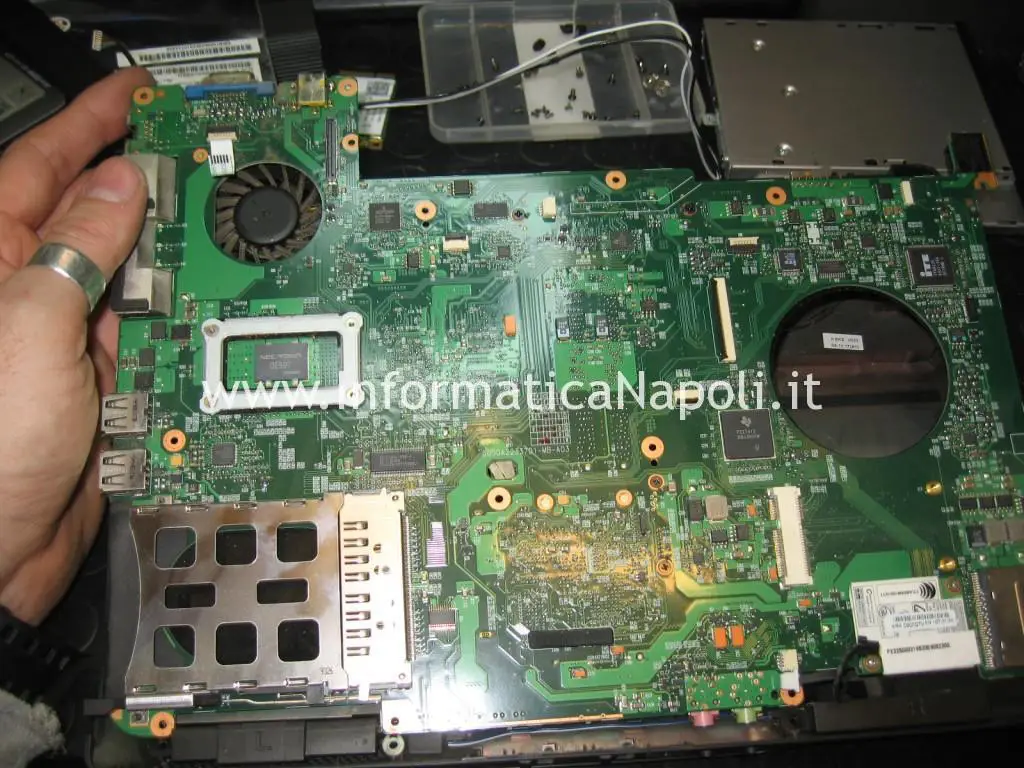 riparazione Nec/Tokin 0E907 Acer TravelMate 6293 LG1 6050A2233701-MB-A03 