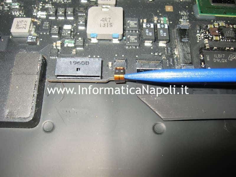connettore flat tastiera Apple MacBook Air 13 A1466 A1369 820-3437-B | 820-3209-A | 820-00165-A | 820-3023-A | 820-3838-A