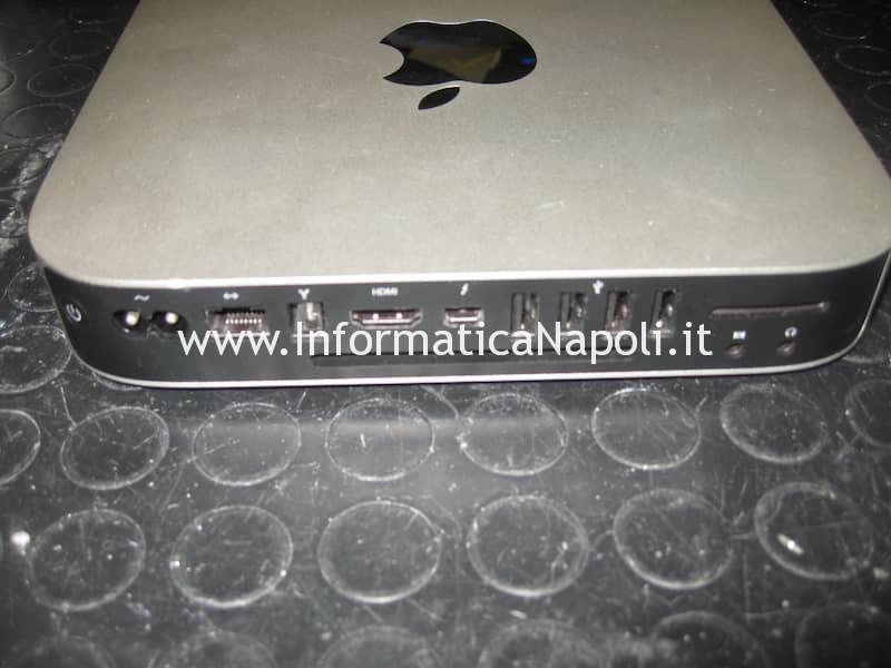 assistenza Apple Mac Mini Late 2012 A1347 Mobile Intel HM77 Express Chipset BD82HM77 chime loop