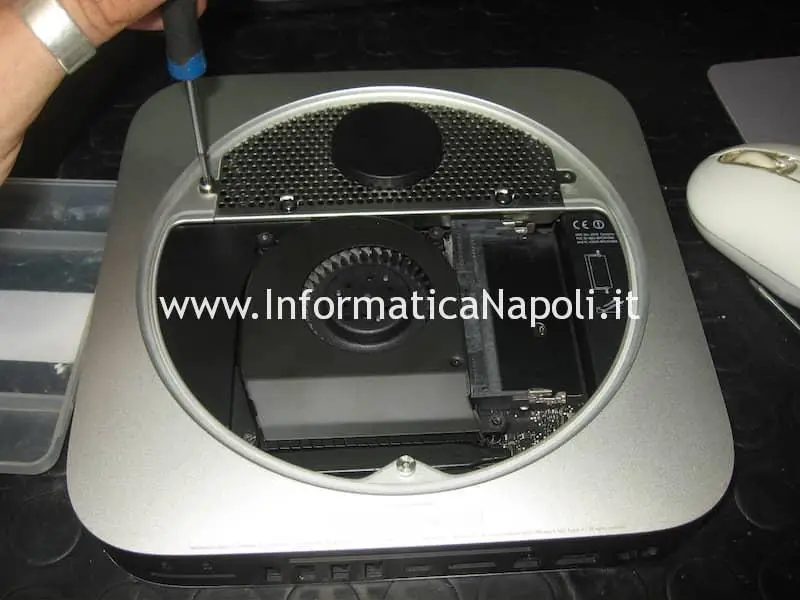 artefizi video Apple Mac Mini Mac A1347 Intel HD 4000