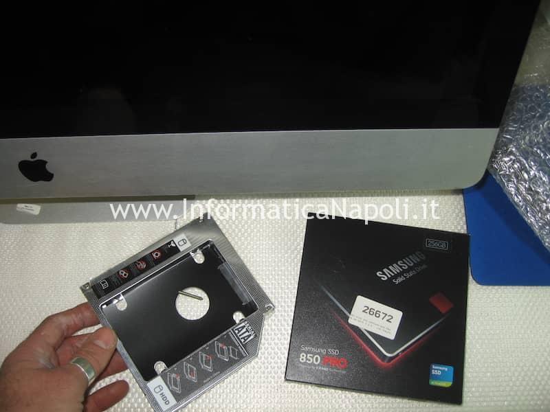 upgrade fusion drive SSD caddy HDD imac