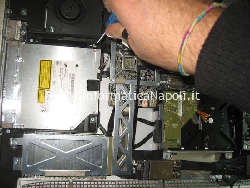 assistenza upgrade SSD Fusion Drive Apple imac 27