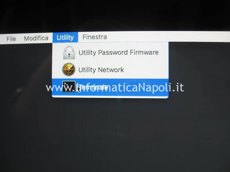 terminale installazione fusion drive iMac MacBook