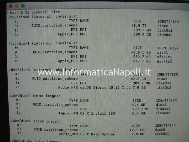 diskutil mac imac creazione fusion drive