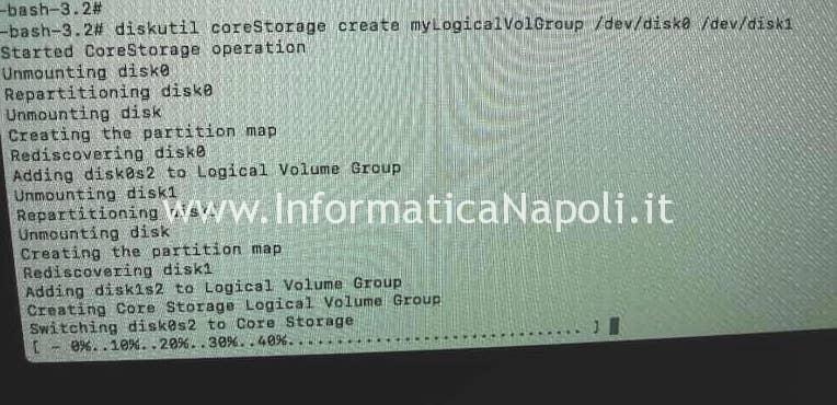 come creare un fusion disk