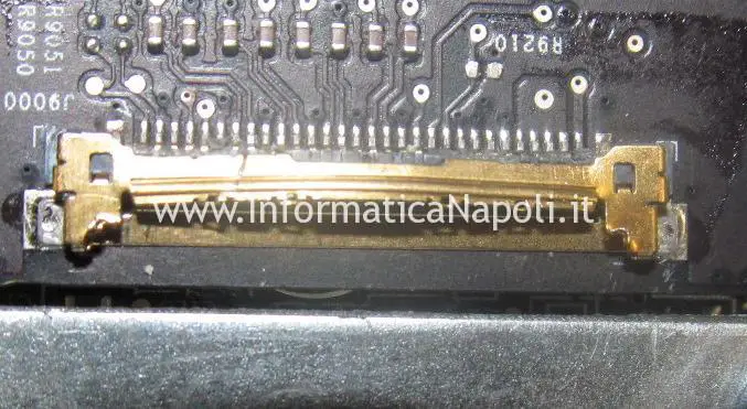 problema connettore lvds video Apple iMac 21.5 A1418