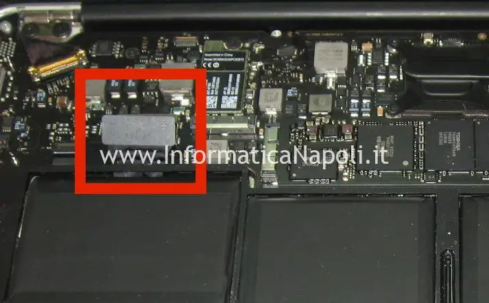 riparazione problema 3 beep Apple MacBook Air 11 A1370 A1465 late 2010 2011 2012 2013 2014 201