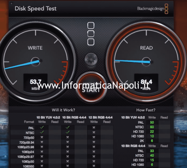 test speed disk hdd macbook