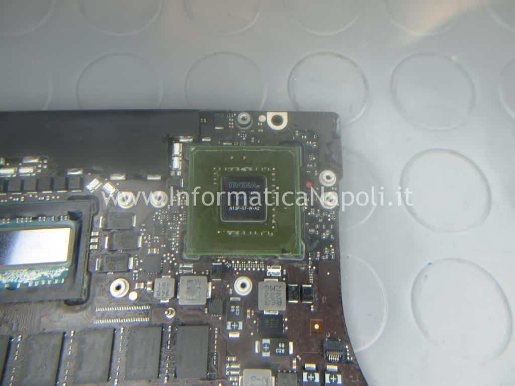 GeForce GT 650M difettoso macbook 15 retina