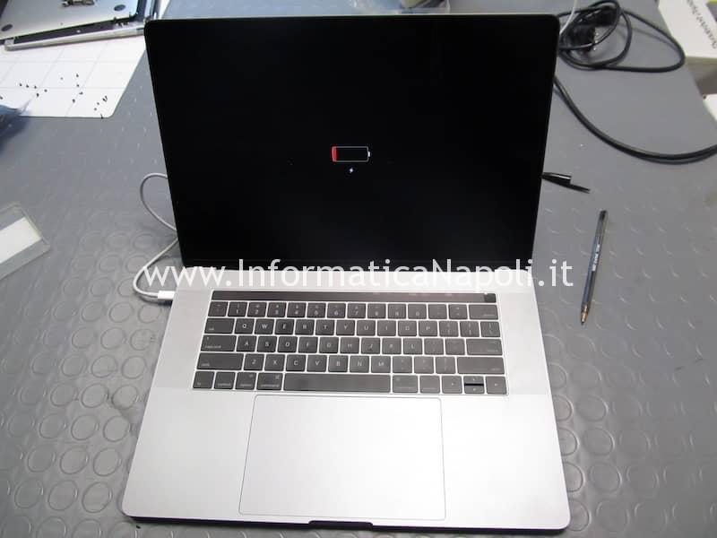 caricare batteria MacBook 15 retina 2016 | 2017 touchbar A1707