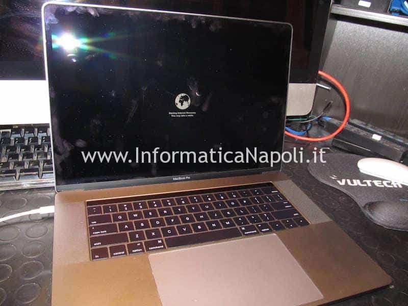 Ripristino macos MacBook 15 retina 2016 | 2017 touchbar A1707 820-00281-A 820-00281-10