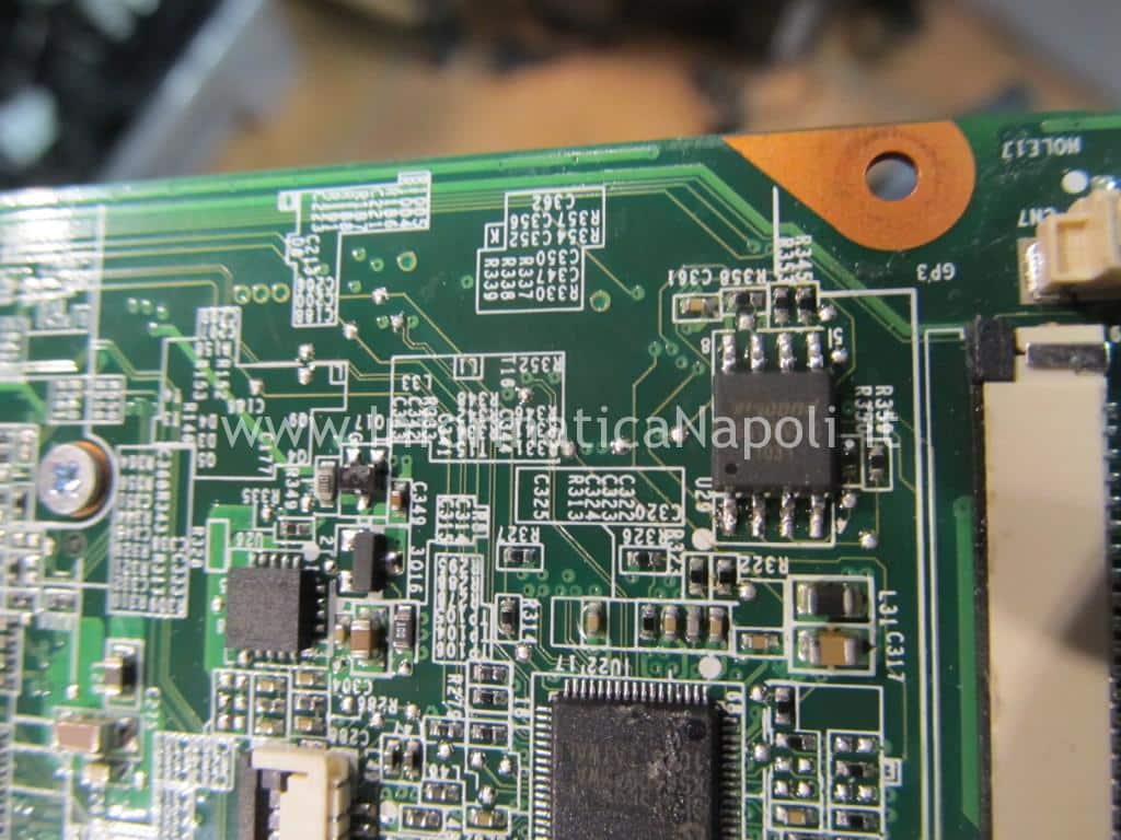 sostituzione chip bios Winbond 25Q16BVSIG thinkpad SL510 type 2847 DAGC3AMB8IO